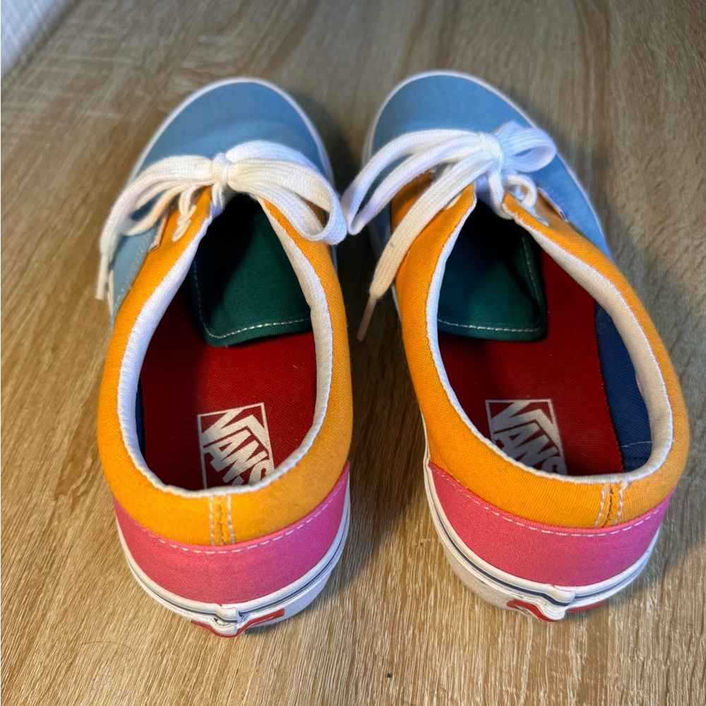 Multi Colored Vans - image 2